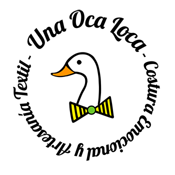 Logo sello Una Oca Loca